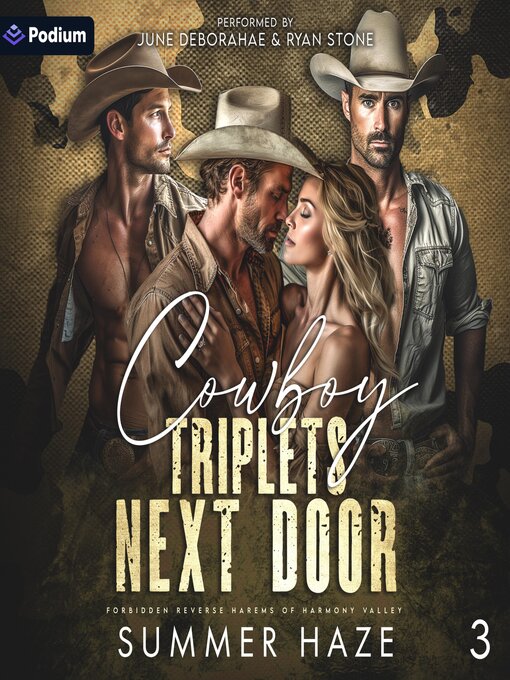 Title details for Cowboy Triplets Next Door by Summer Haze - Available